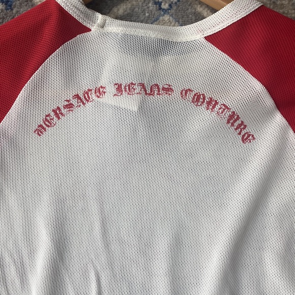 Versace Jeans Couture Long Sleeve Mesh Shirt - Picture 11 of 14